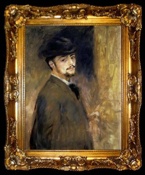 framed  Pierre Auguste Renoir Self-Portrait, ta009-2